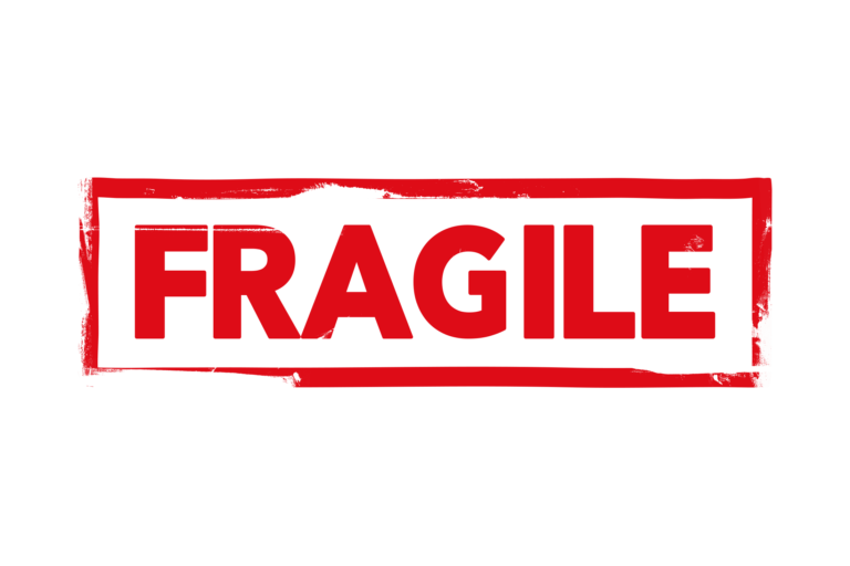 Fragile Stickers Svg