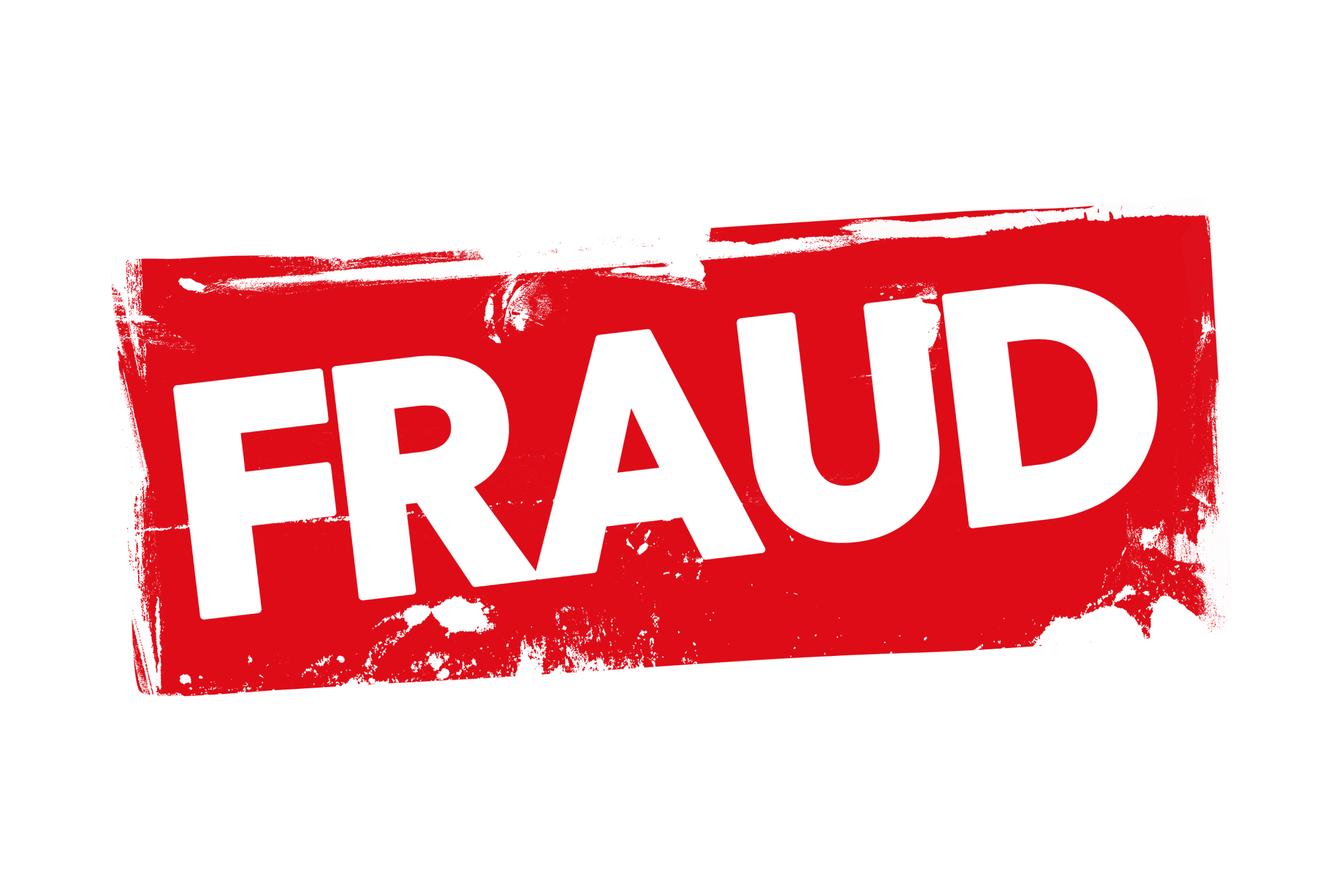 Grunge fraud label PSD