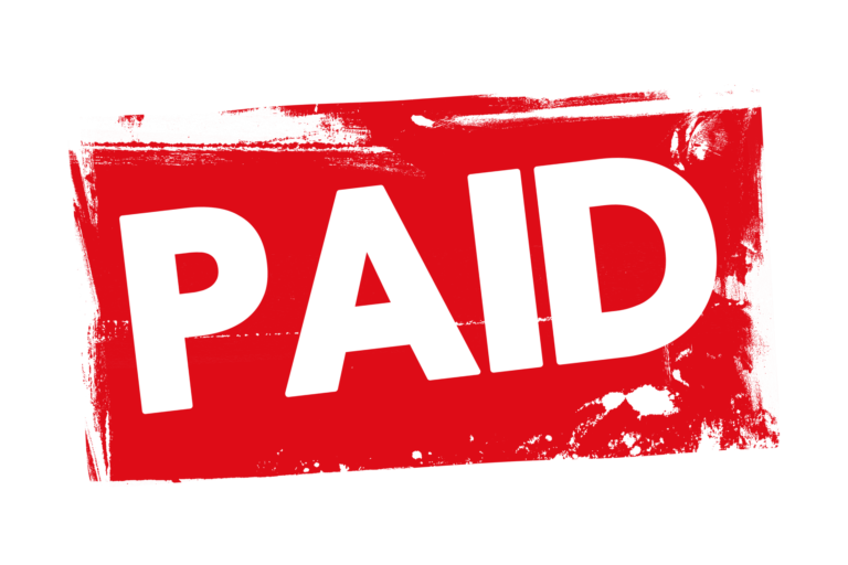 Grunge paid label PSD - PSDstamps