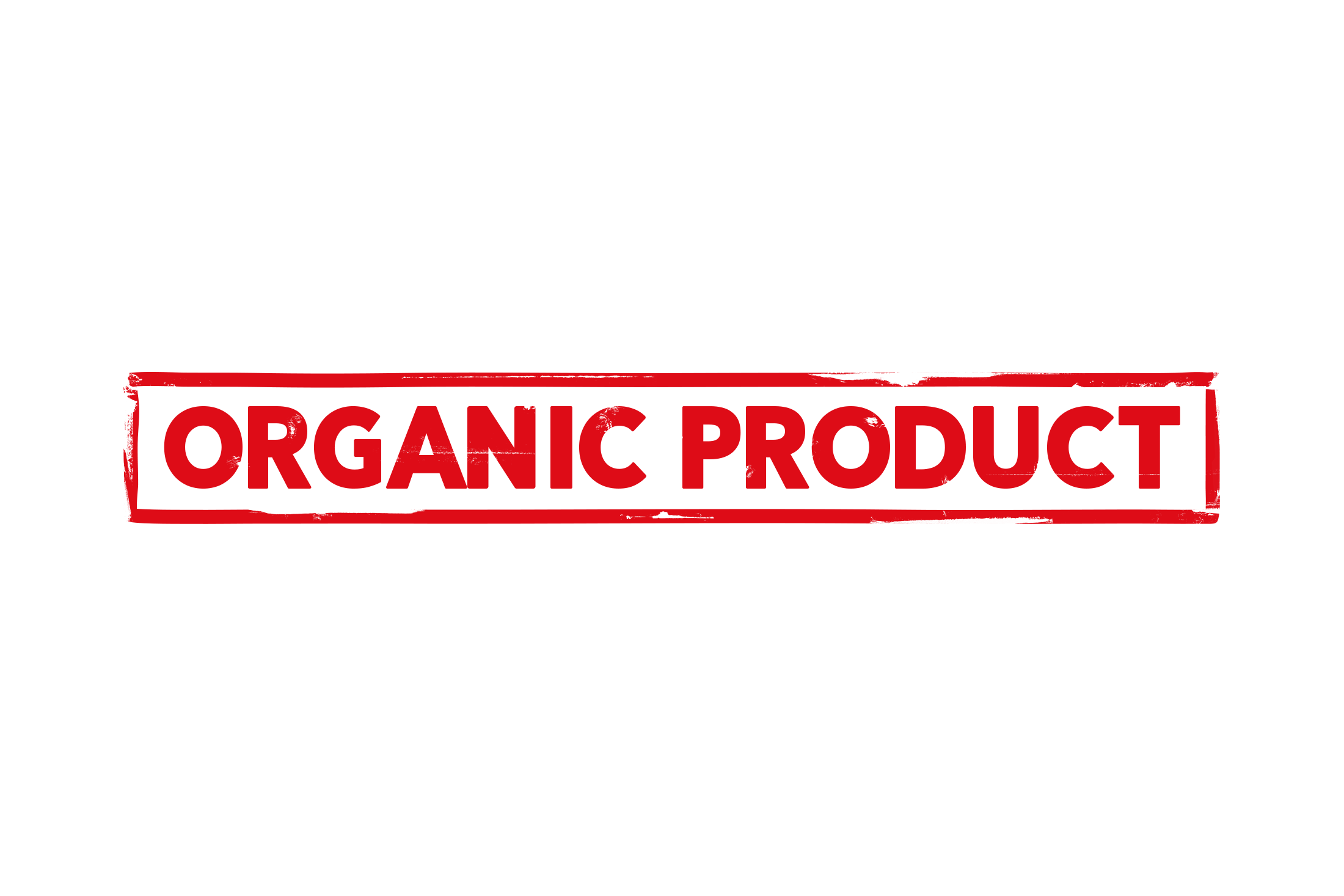 Organic product stamp PSD