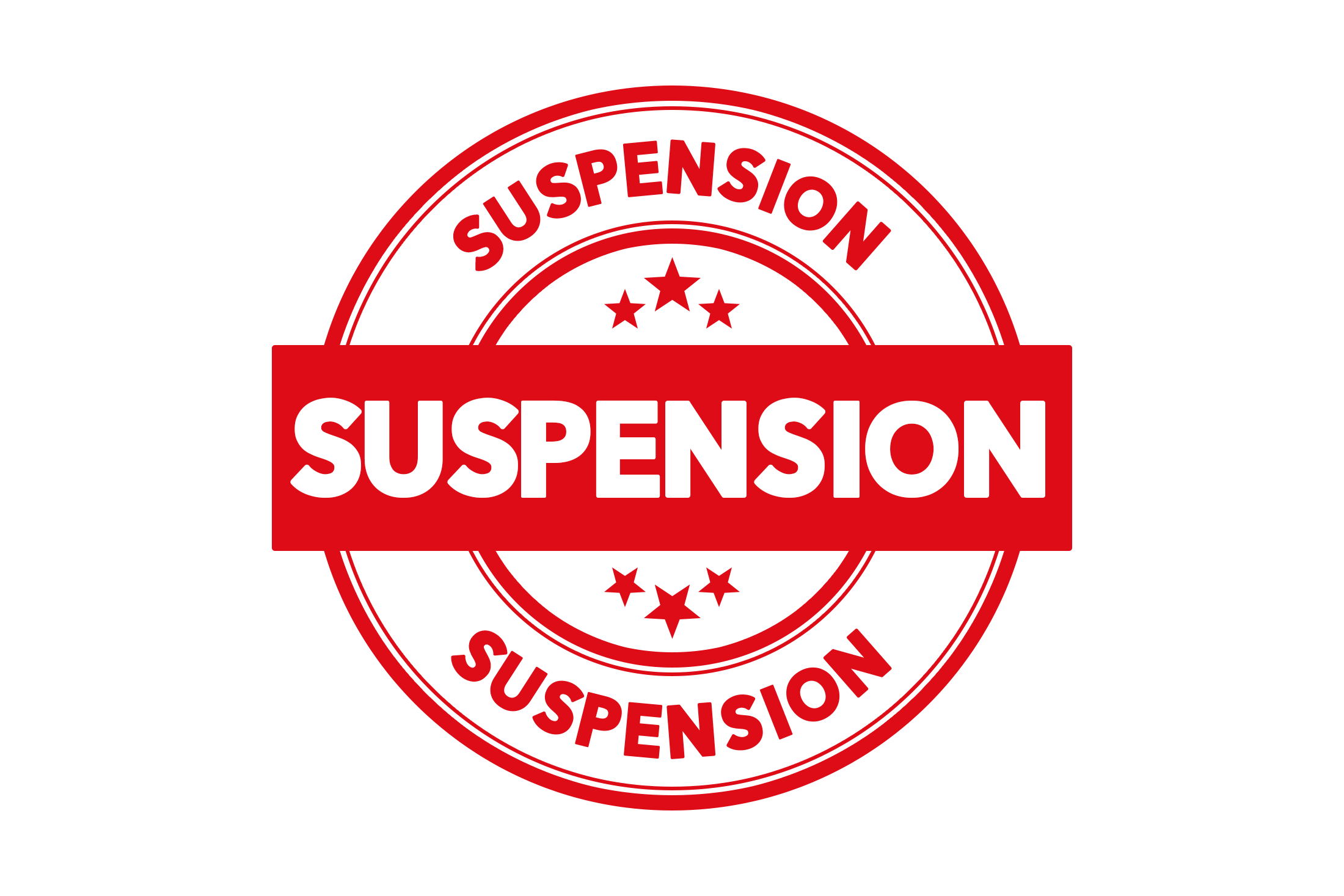 Round suspension stamp PSD