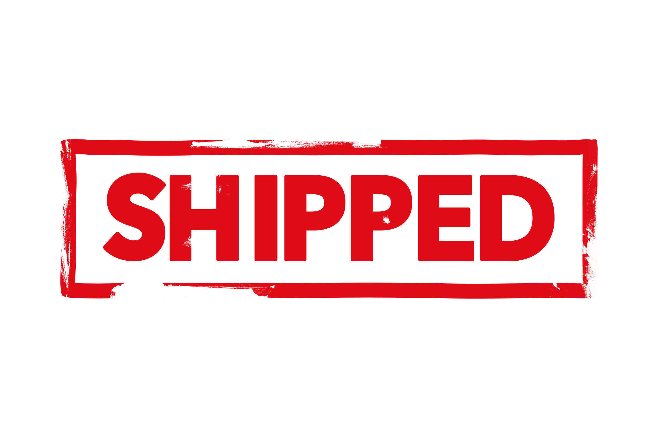 Shipped stamp PSD