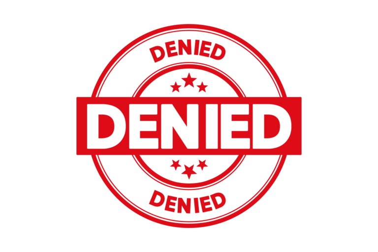 Round denied stamp PSD - PSDstamps