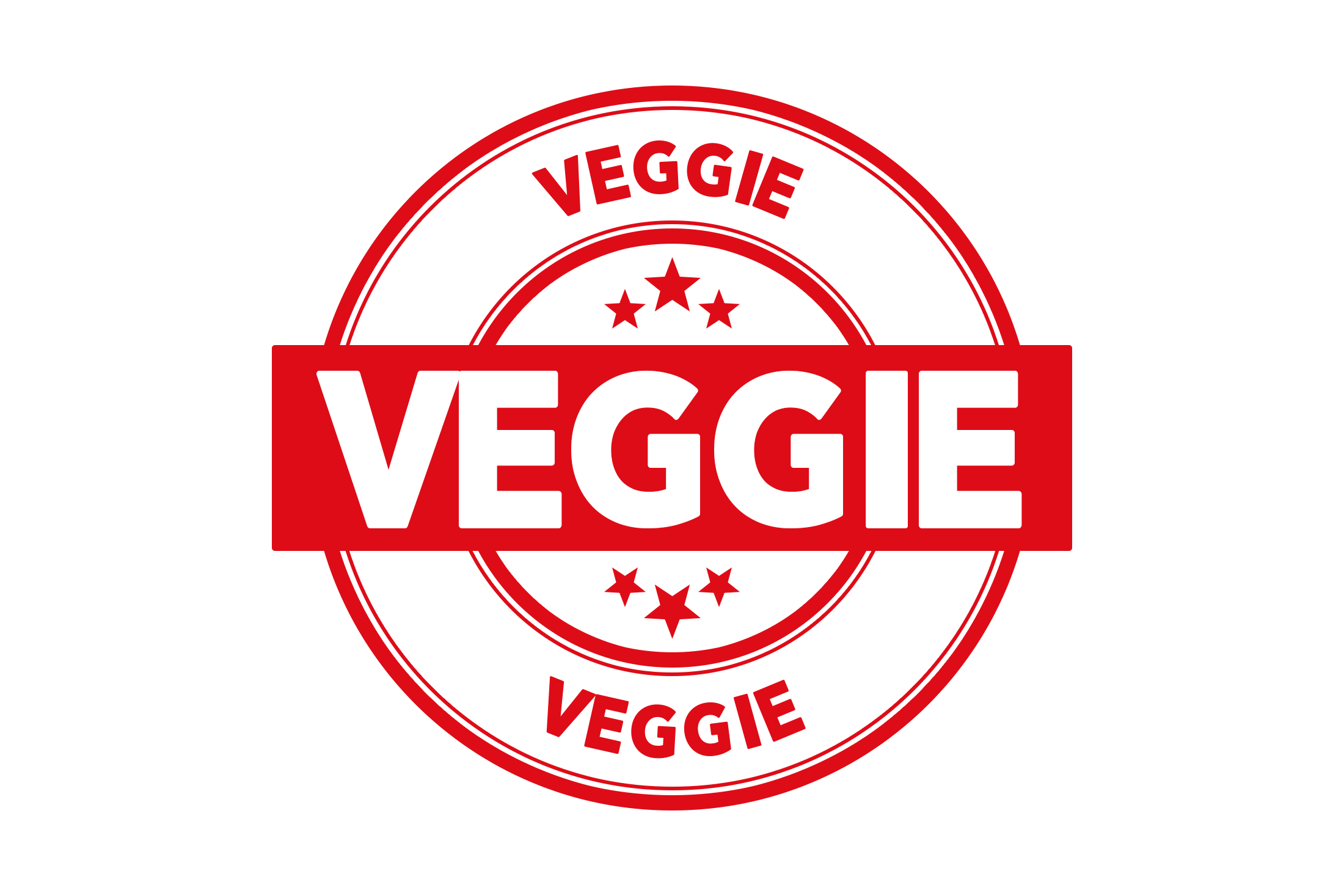 Round veggie stamp PSD