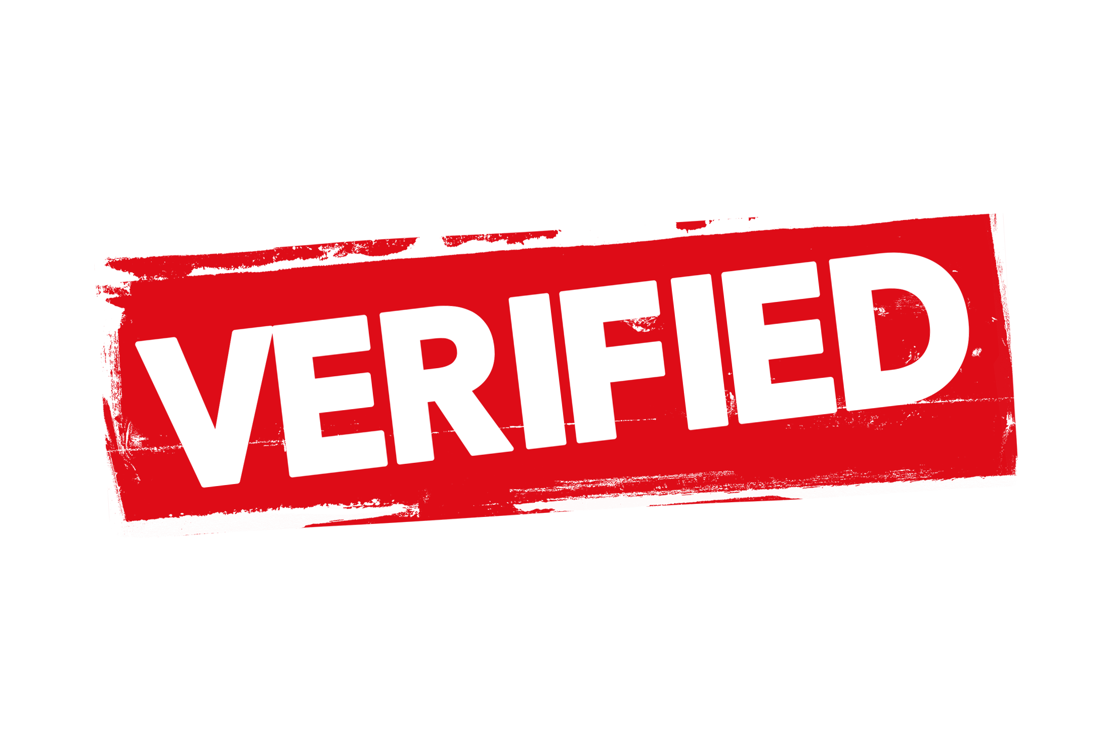 Grunge verified label PSD