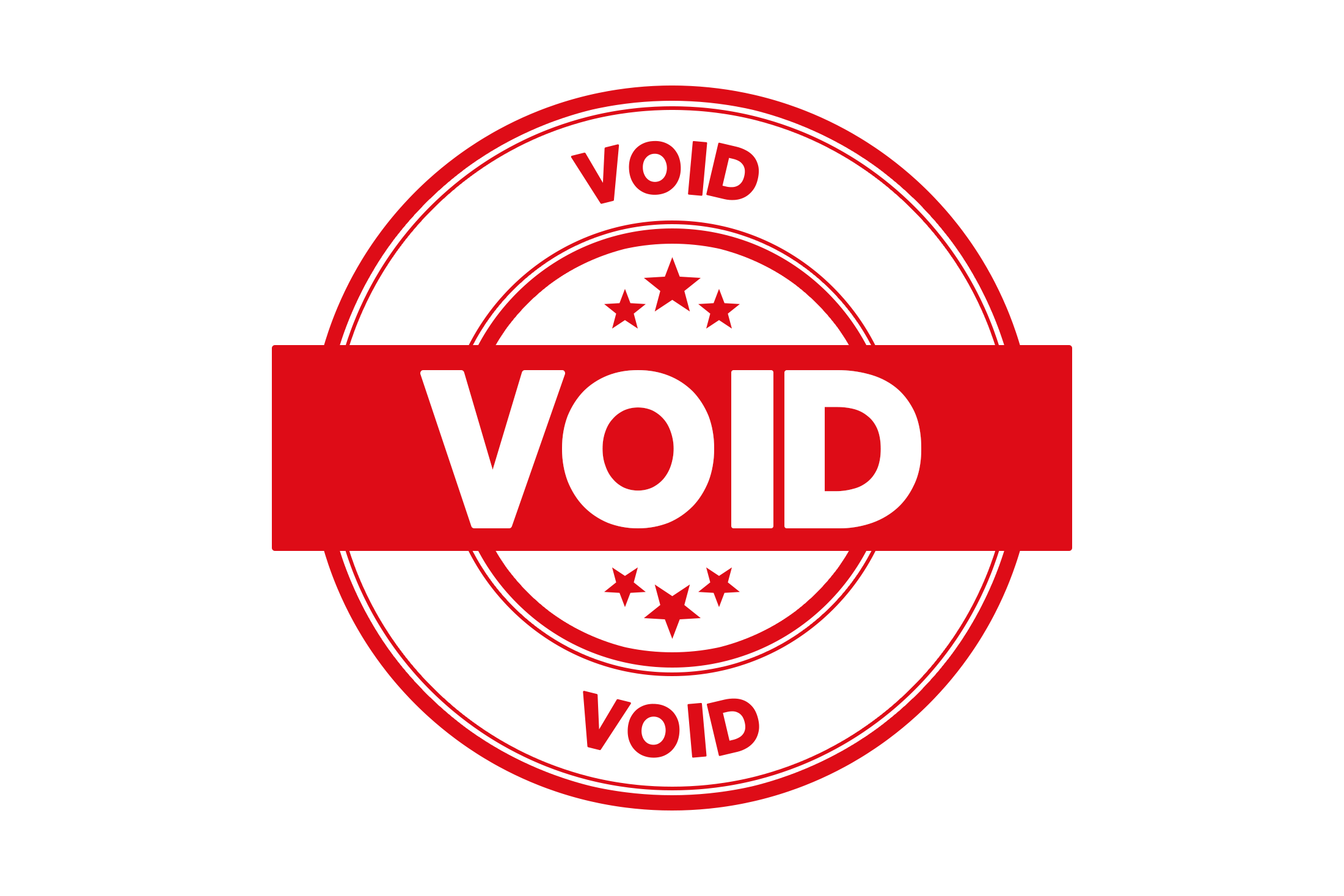 Round void stamp PSD
