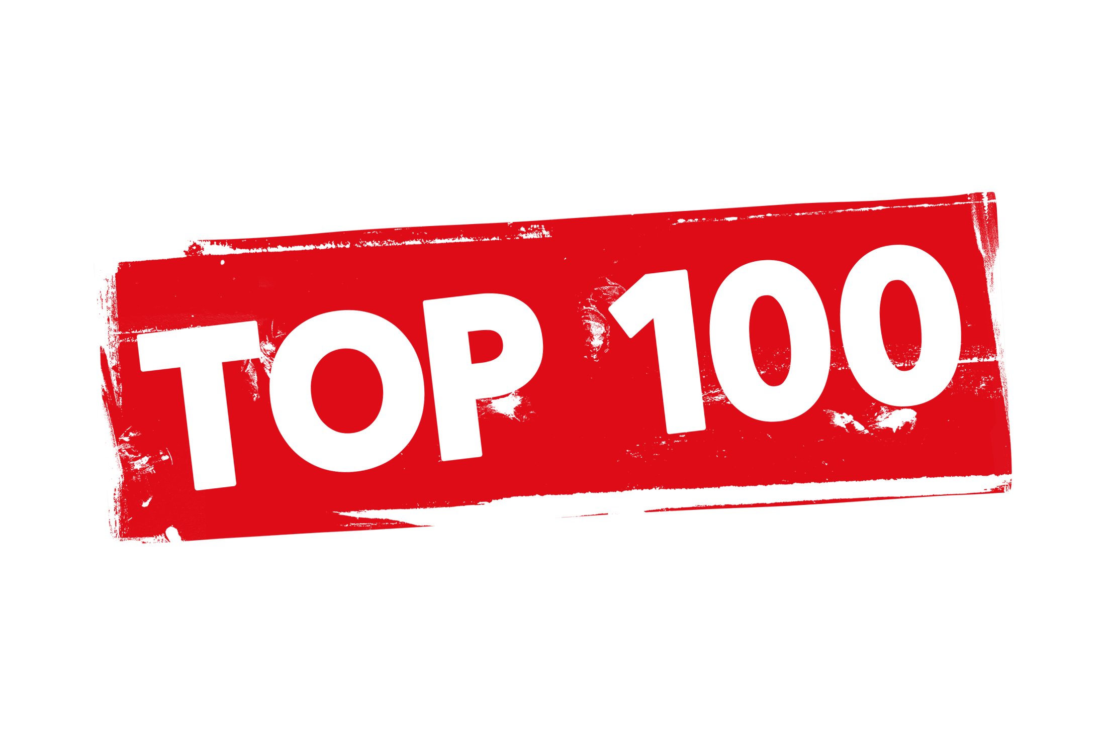 Grunge top 100 label PSD