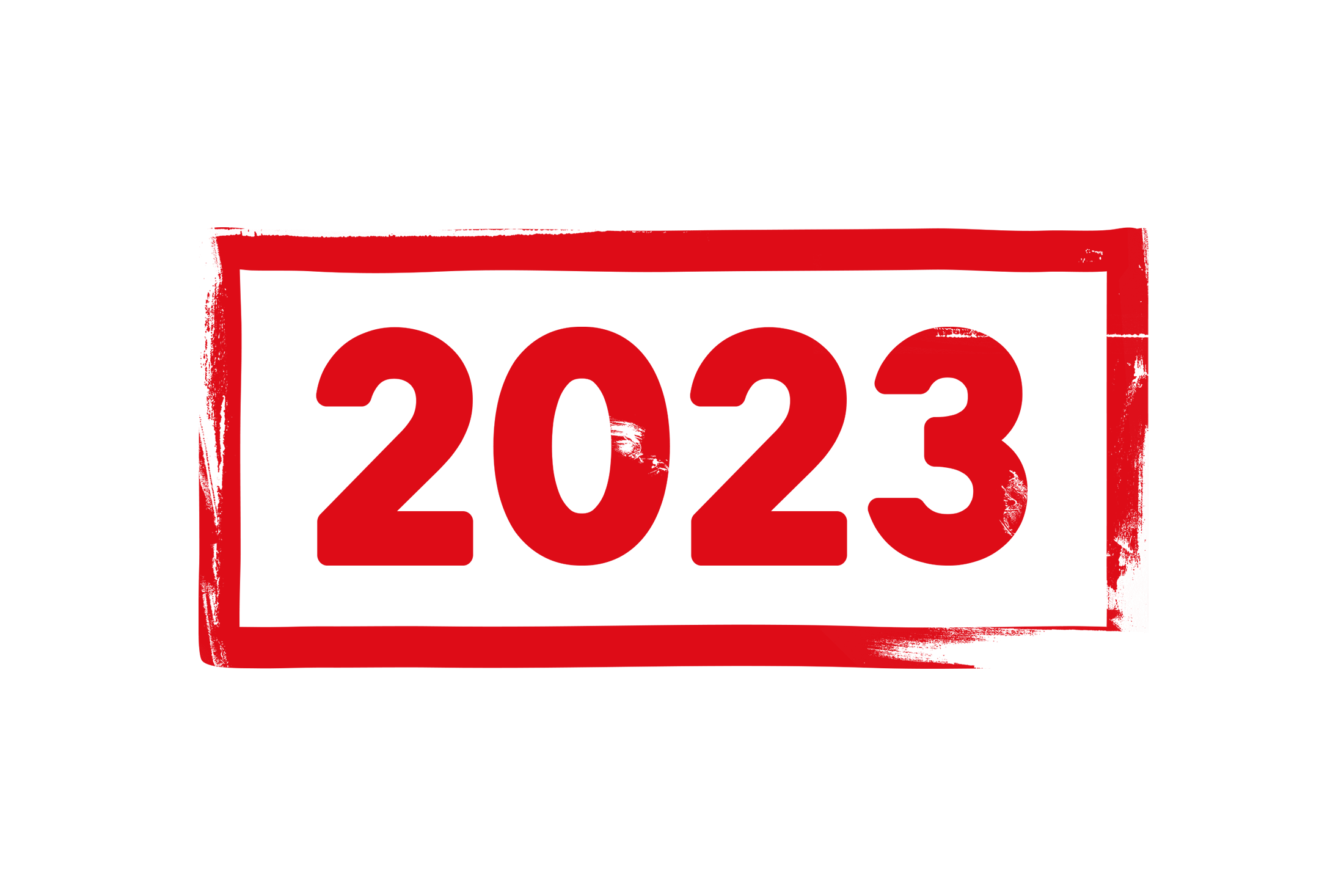 2023 stamp PNG and PSD