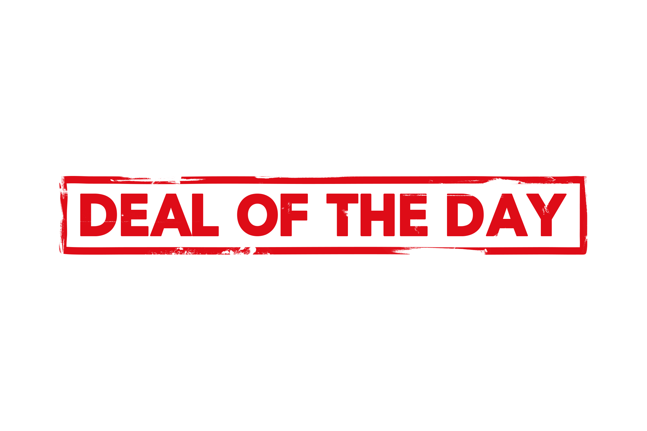 Deal of the day stamp PNG and PSD