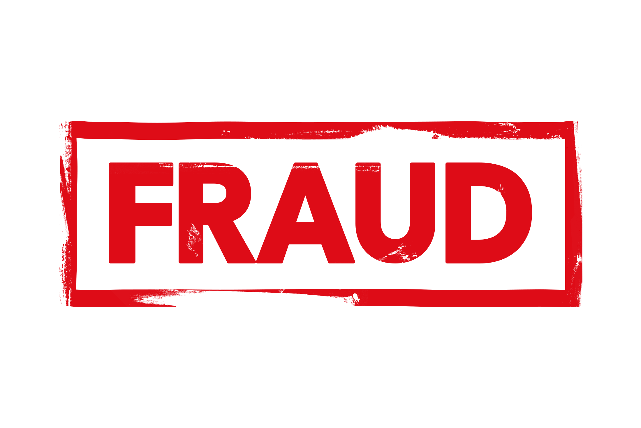 Fraud stamp PNG and PSD
