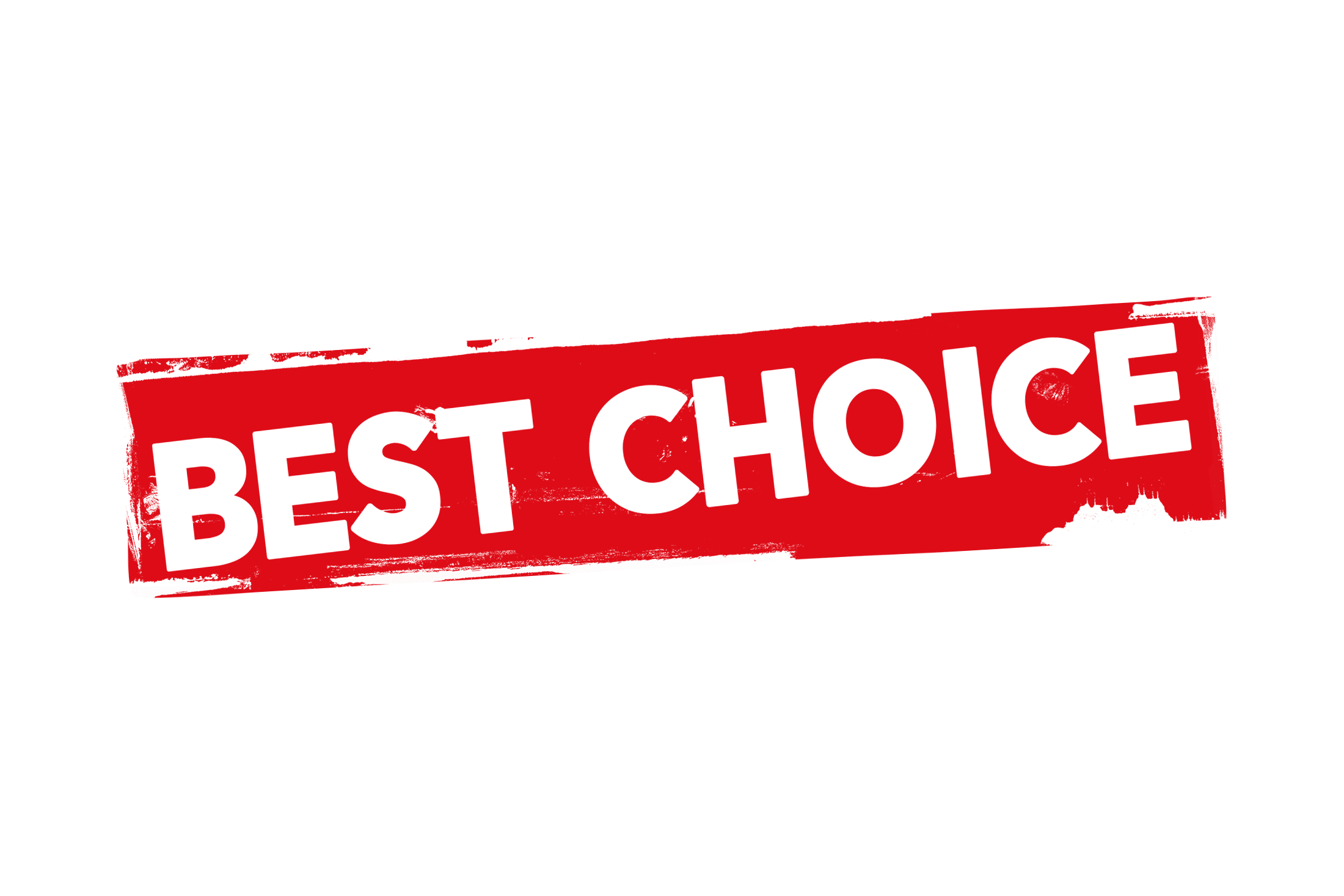 Grunge best choice label PNG and PSD