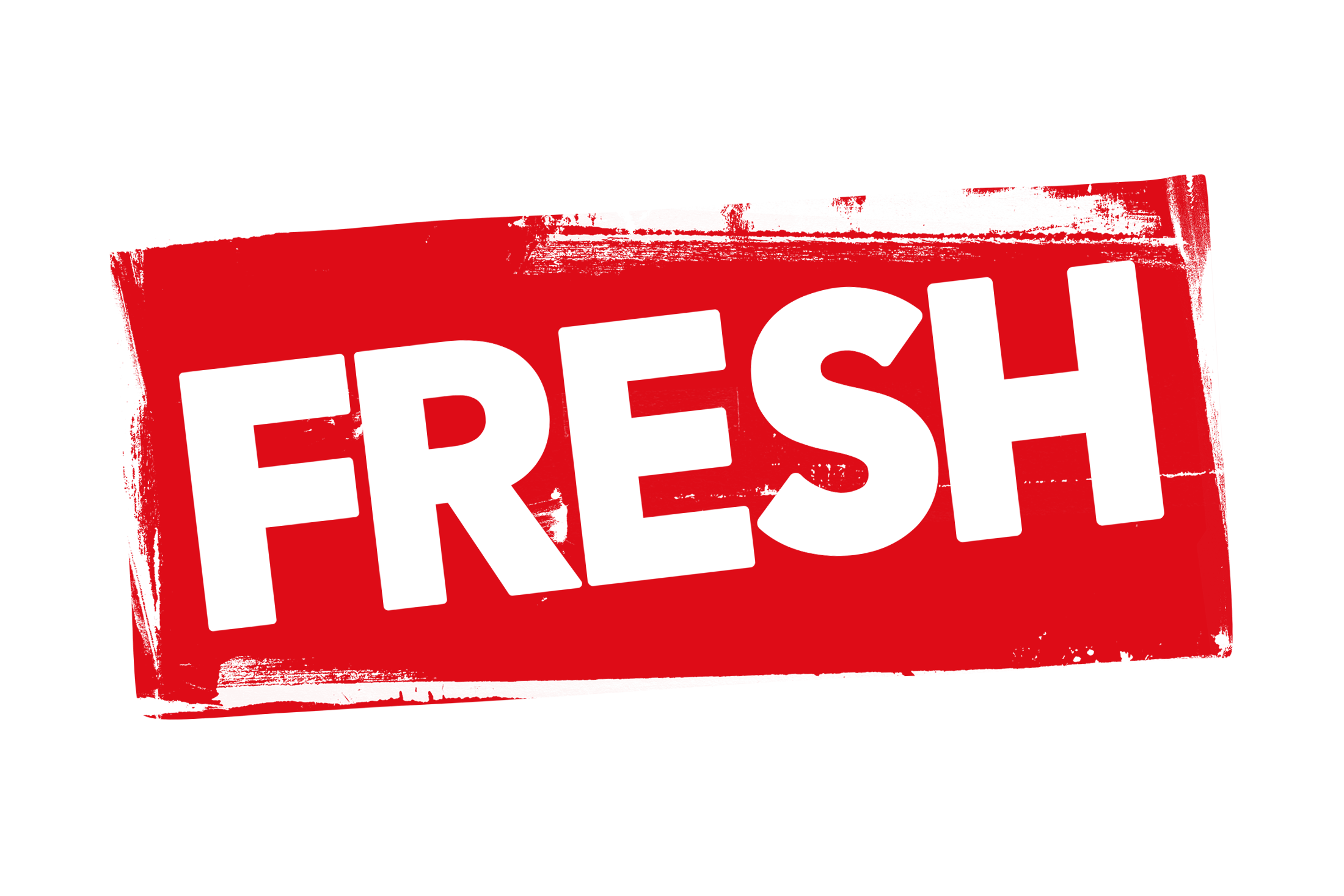 Grunge fresh label PNG and PSD