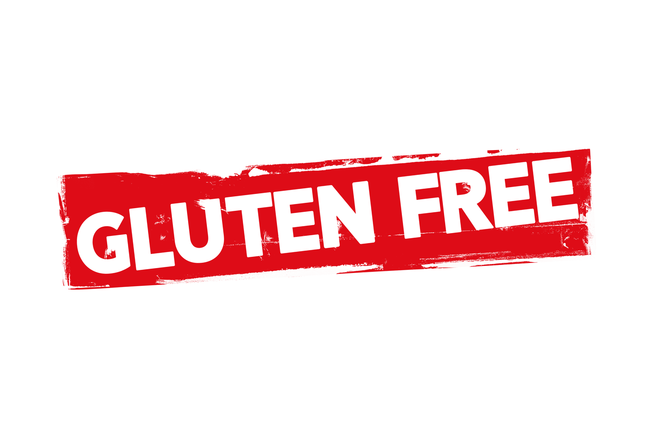 Grunge gluten free label PNG and PSD
