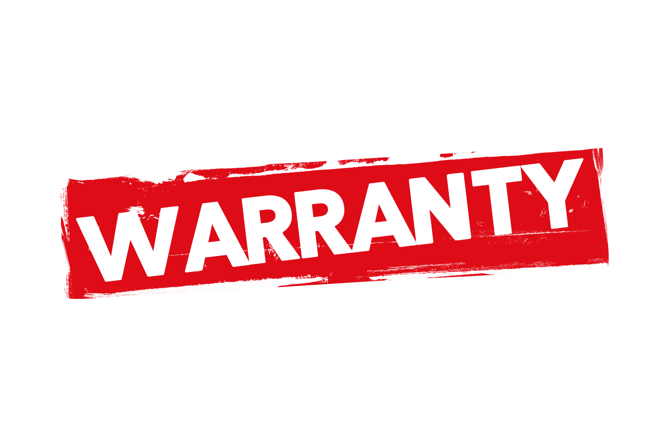 Grunge warranty label PNG and PSD