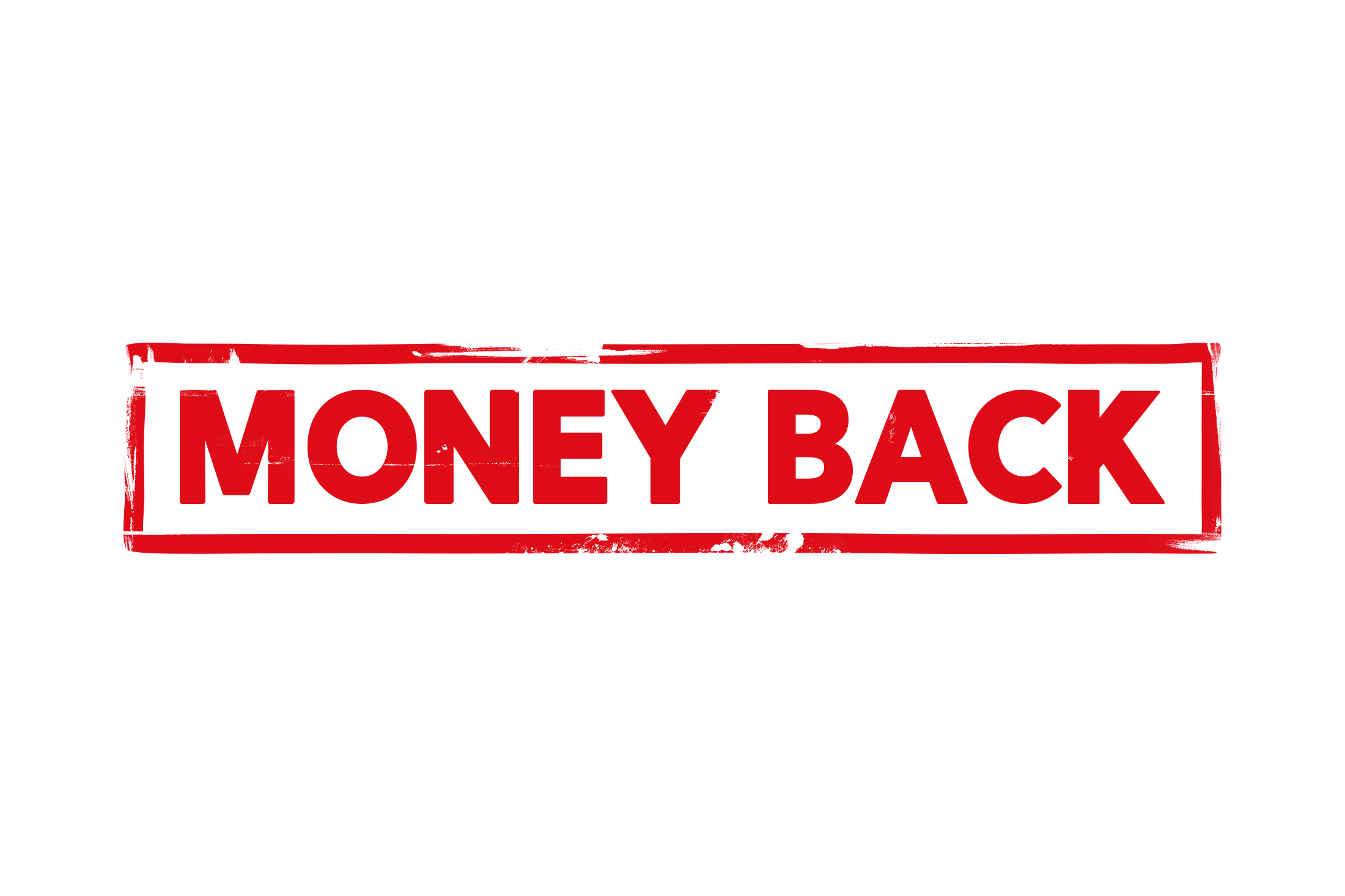 Money back stamp PNG and PSD
