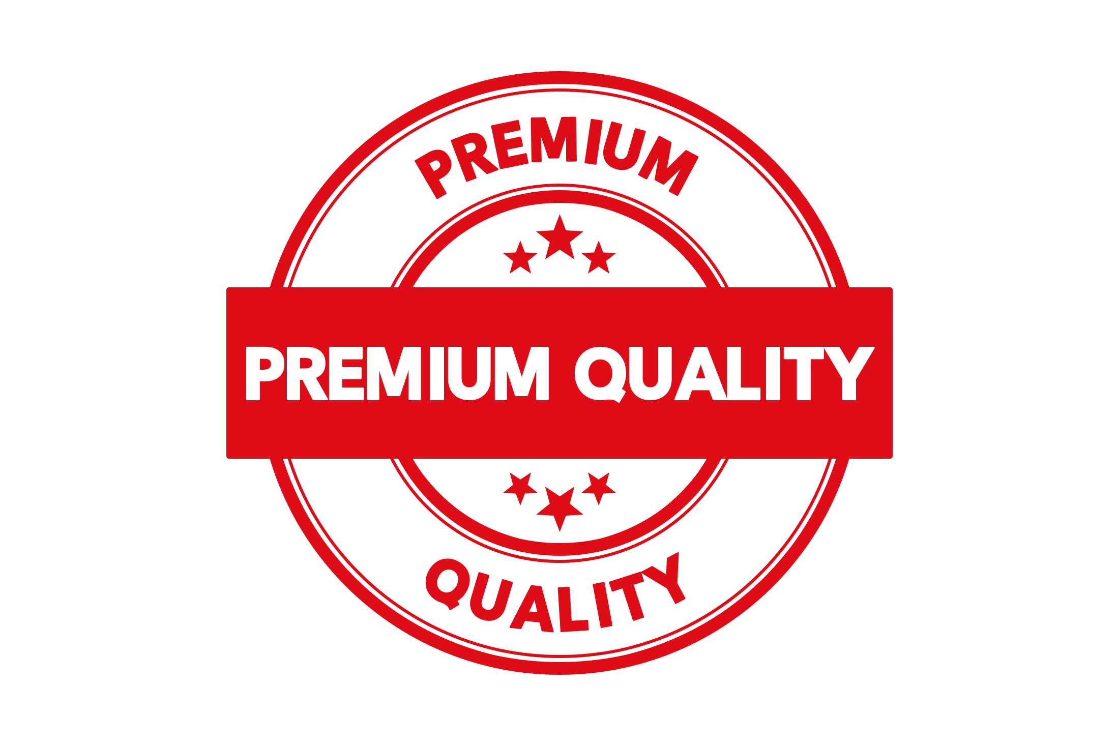 Round premium quality stamp PNG and PSD