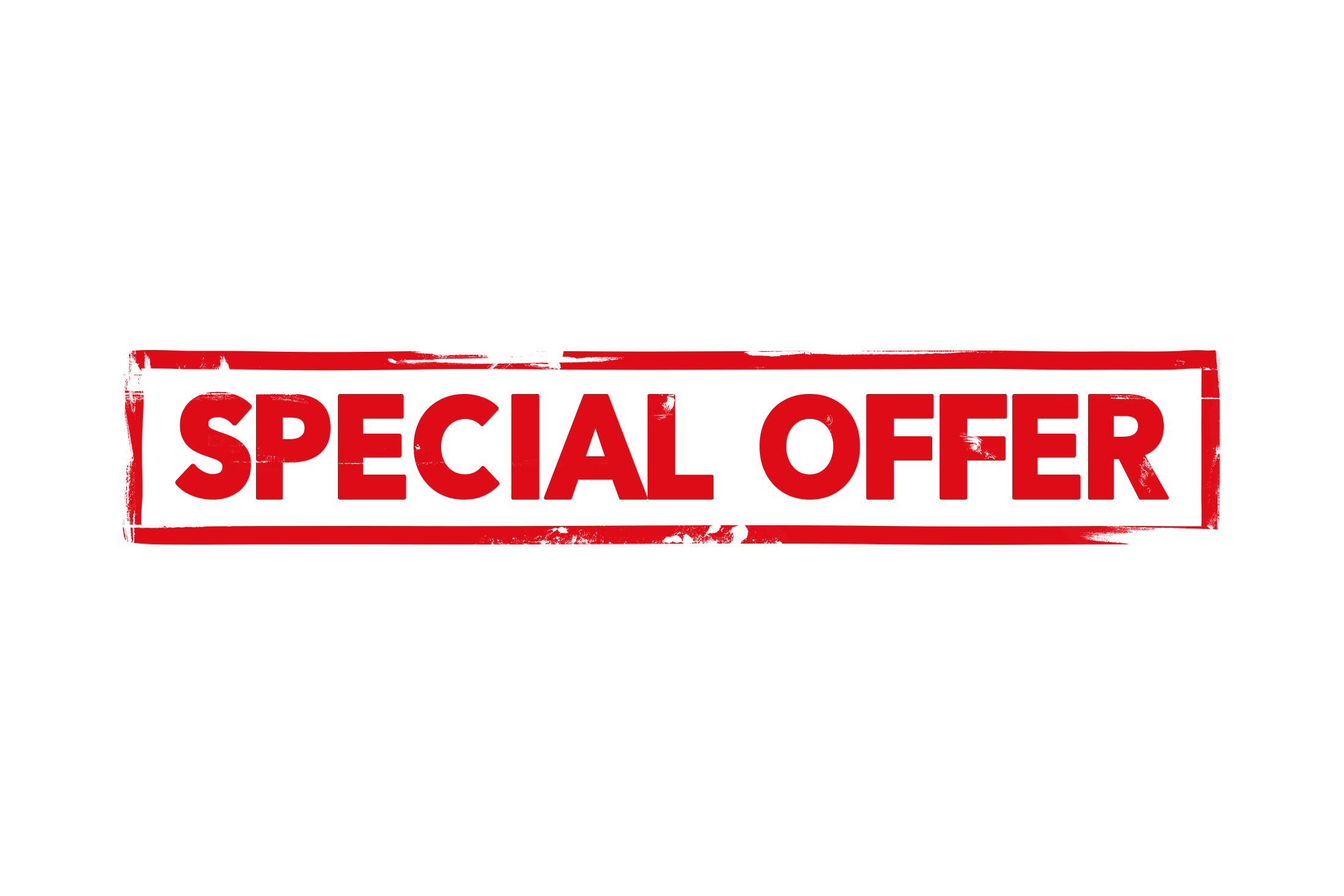 Special offer stamp PNG and PSD