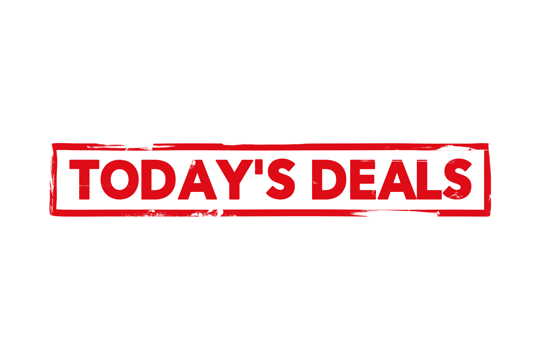 Today’s deals stamp png and PSD