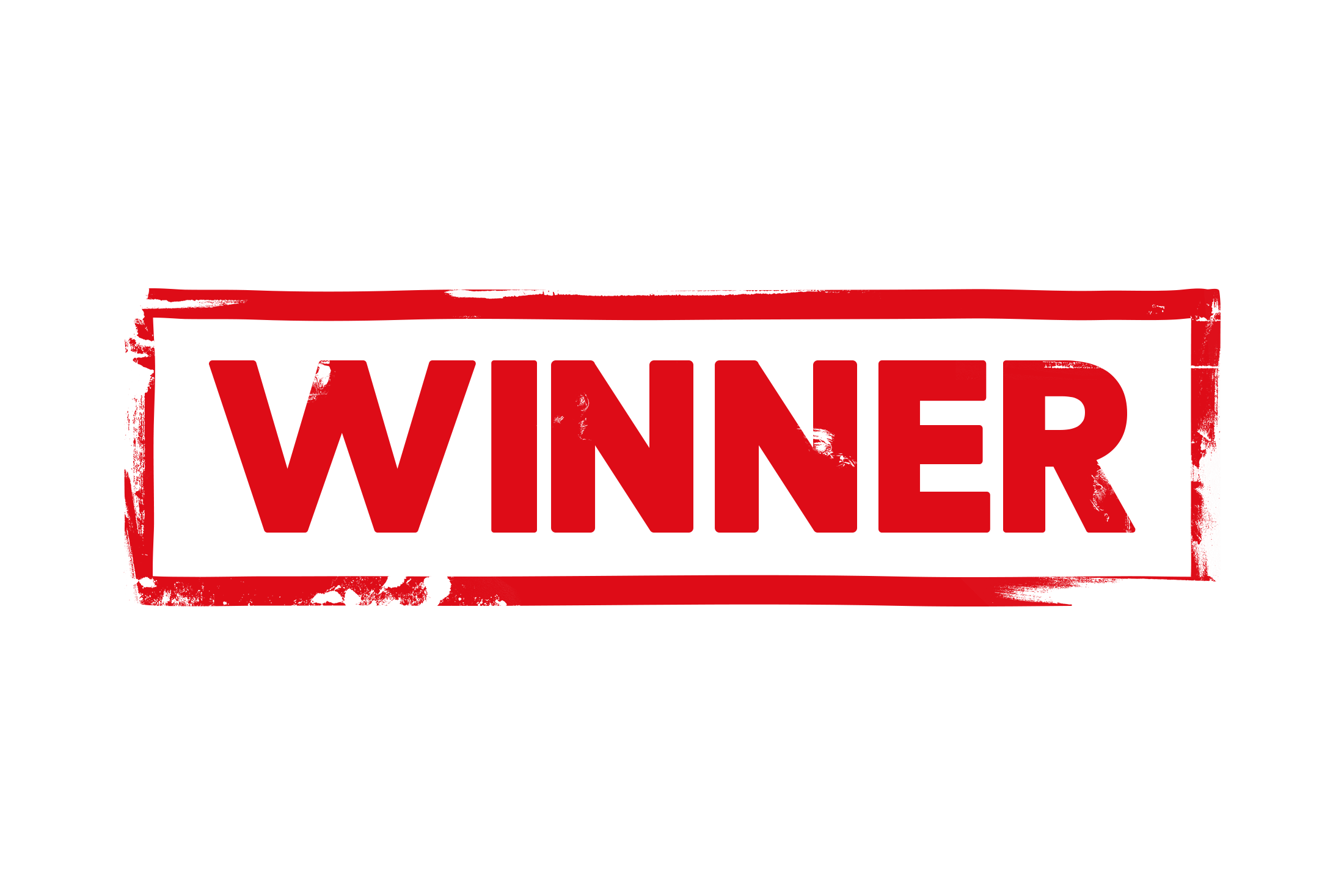 Winner stamp PNG and PSD